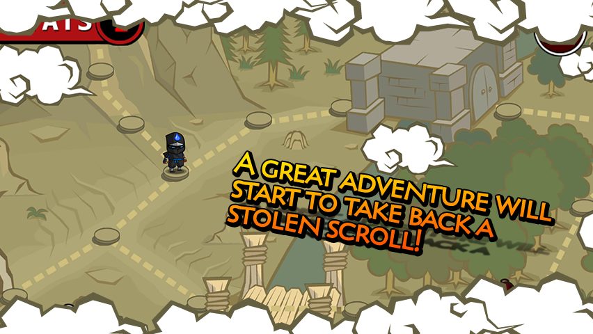 Screenshot 2: Ninjas - STOLEN SCROLLS