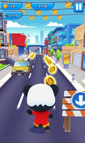 Screenshot 1: Panda Panda Runner Game