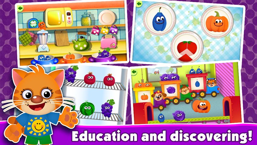 Captura 3: Funny Food: Juegos educativos para niños pequeños