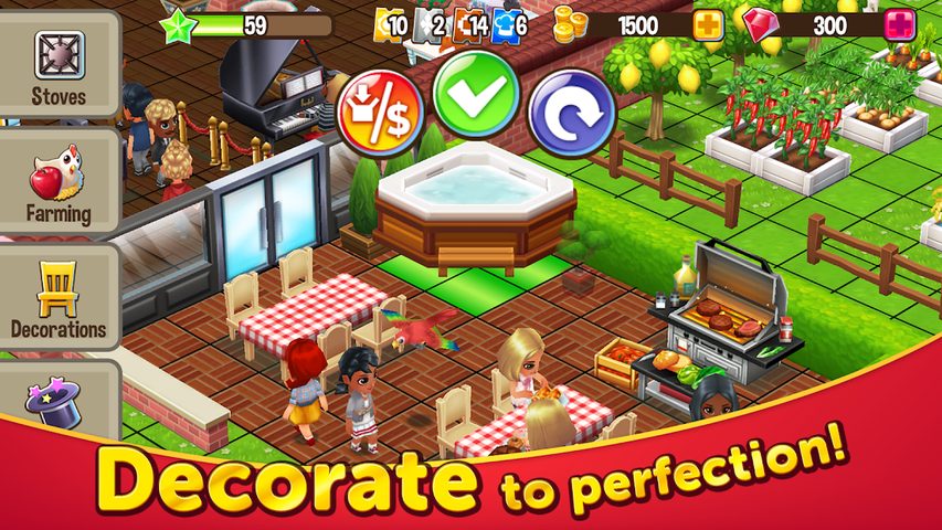 Screenshot 3: Food Street - Restaurant Game