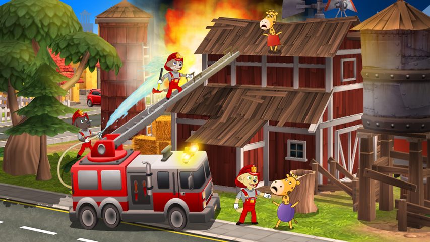 Screenshot 1: Kids racing. Puppy patrol