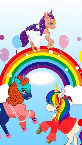 Screenshot 6: Chibi Unicorn Games for Girls