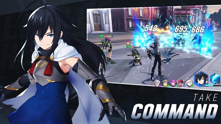 Screenshot 4: Lord of Heroes: anime games