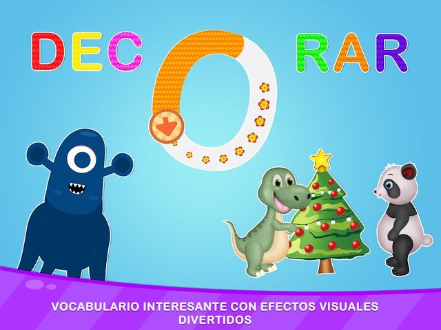Captura 18: Trazar el Alfabeto y Números en Español
