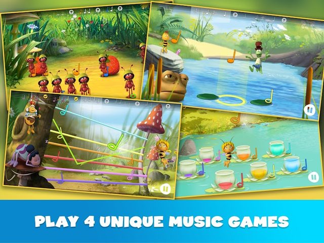Скриншот 8: Maya The Bee: Music Band Academy for Kids