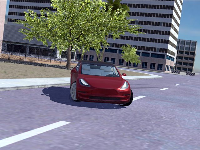 Screenshot 2: Urban Electric Car Game