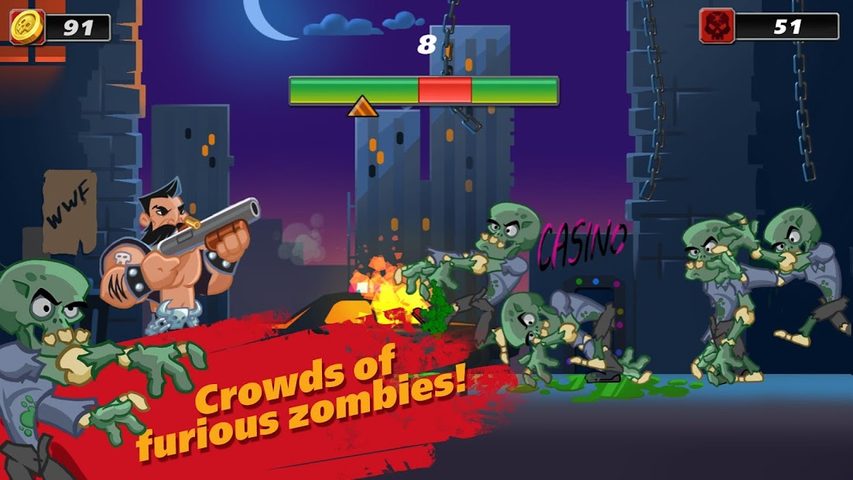 Screenshot 5: One Finger Zombie Shooter