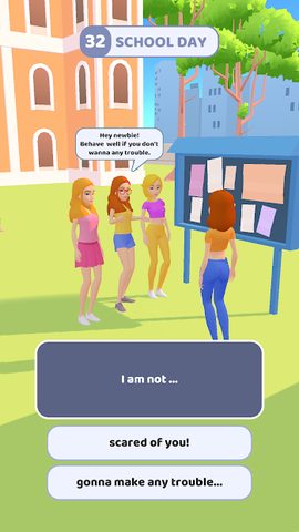 Screenshot 5: High School Popular Girls
