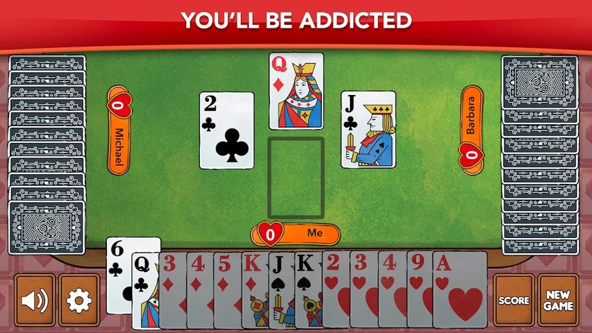 Screenshot 24: Hearts - Card Game Classic