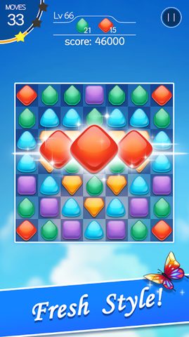 Screenshot 1: Jewelry Crush - Match 3 Jewels