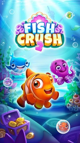 Screenshot 4: Fish Crush 2 - Match 3 Puzzle