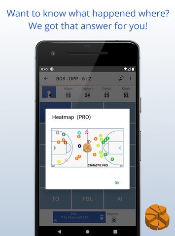 Screenshot 24: Statastic Basketball - record.analyze.improve