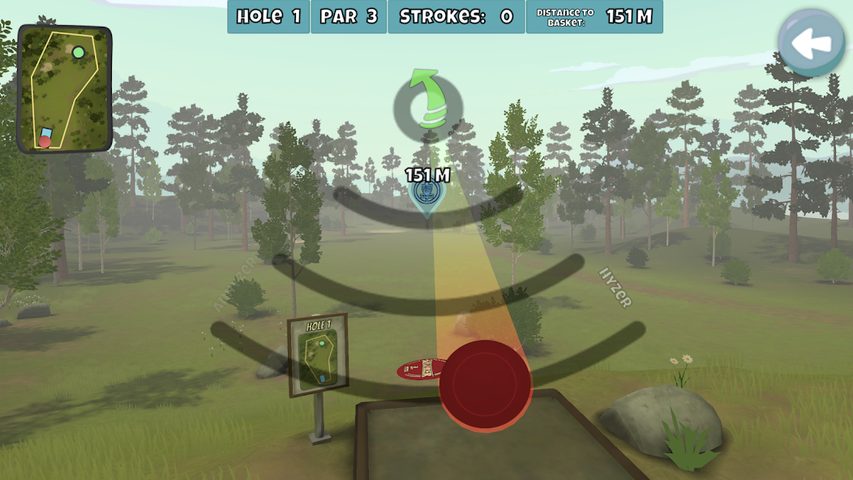Captura 11: Valle del Disc Golf