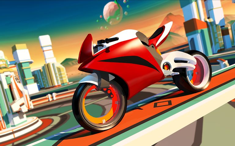 Screenshot 18: Gravity Rider: Space Bike Race