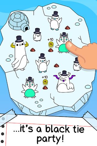 Скриншот 2: Penguin Evolution: Idle Merge