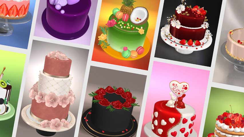 Captura 11: Coloración de Pasteles 3D