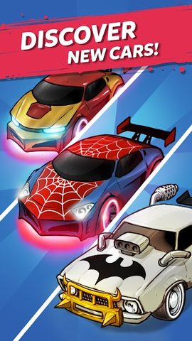 Screenshot 19: Merge Neon Car: Idle Car Merge