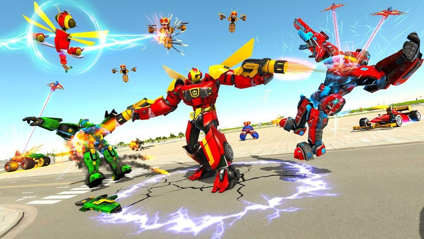Captura 12: Dragon Fly Robot Car 3D