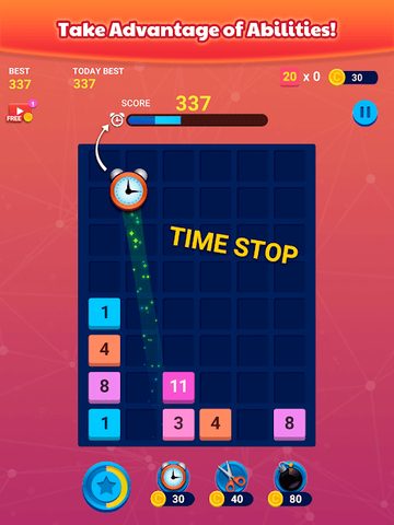 Screenshot 11: Merge Block: Number Puzzle Fun