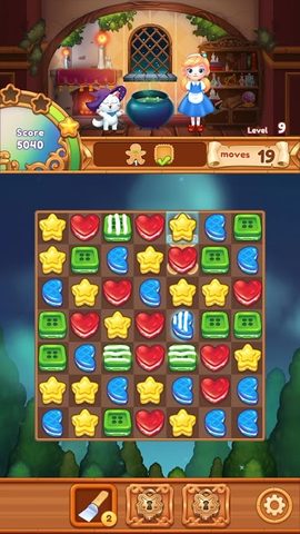 Captura 2: Amo de las Galletas: Aventura de Combinación 3