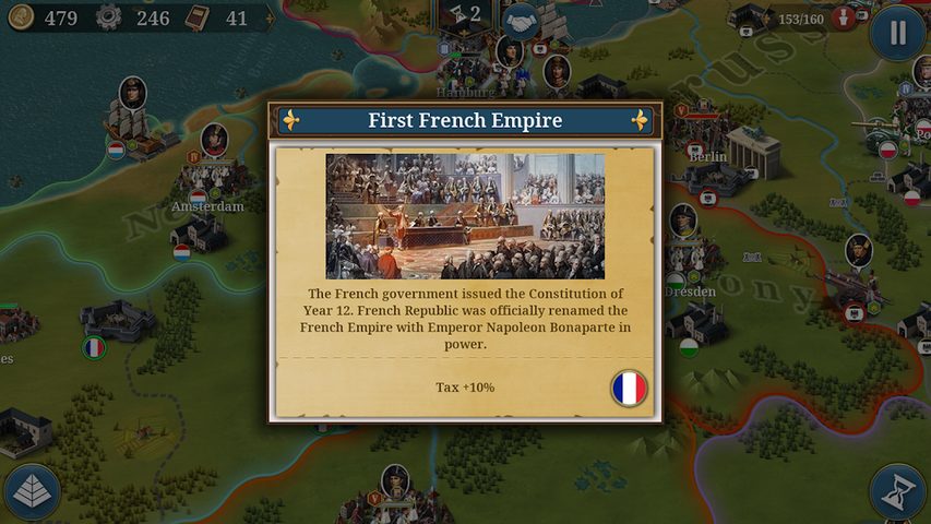 Captura 12: Guerra Europea: Campañas de Napoleón