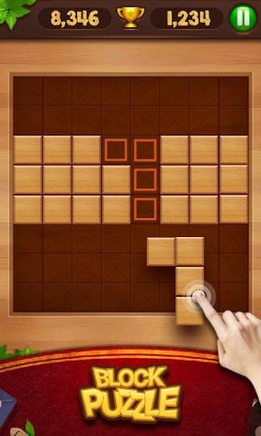 Captura 11: Juego de Puzzle con Bloques de Madera