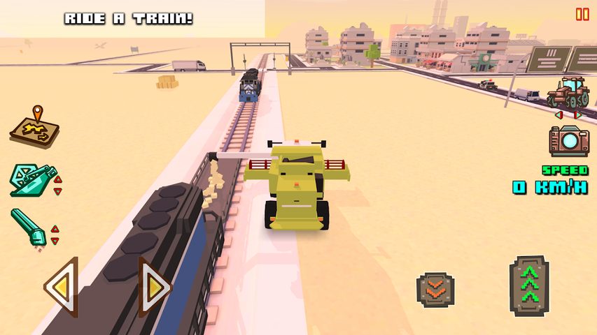 Screenshot 7: Blocky Farm Racing & Simulator