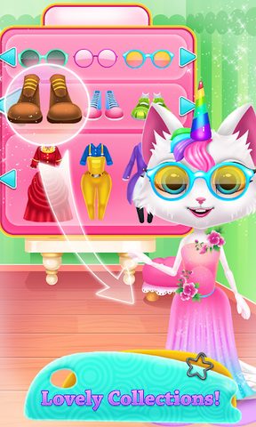 Screenshot 6: Kitty Kate Unicorn Daily Carin