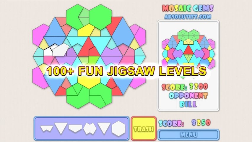 Screenshot 9: Mosaic Gems: Jigsaw Puzzle
