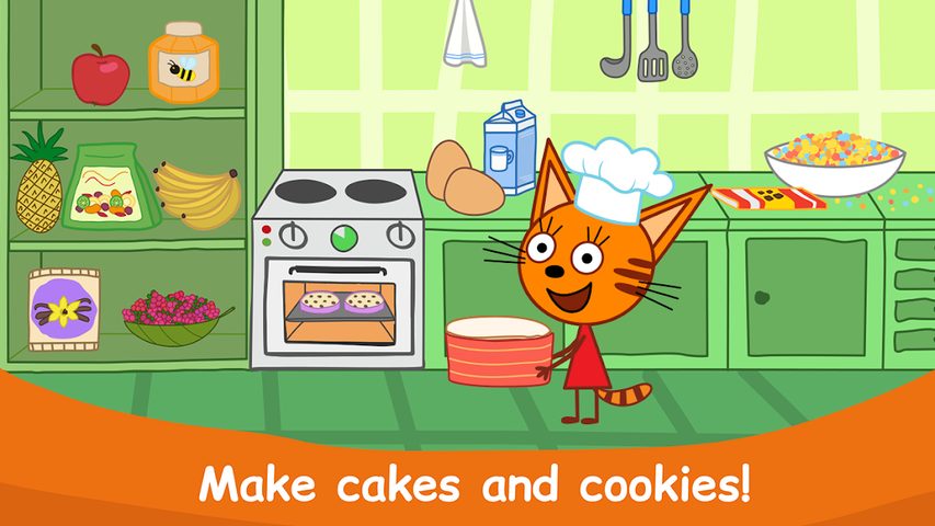 Скриншот 2: Котёночки Kid-E-Cats: Кулинарное приключение