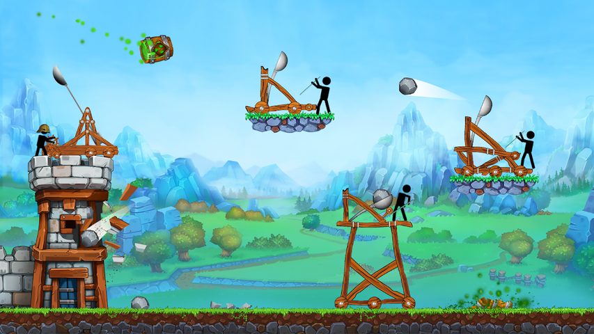 Screenshot 12: The Catapult - Stick man Throw