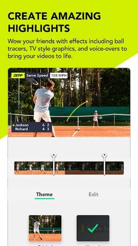 Screenshot 7: Zepp Tennis - Scoring, Sweet S