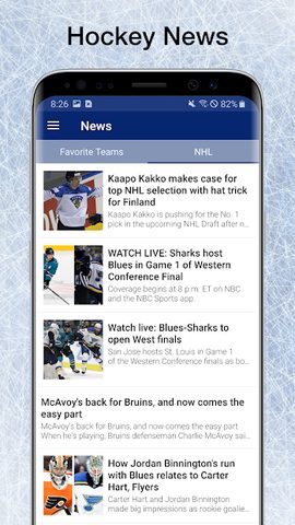 Screenshot 23: Scores App: NHL Hockey Plays, Stats & Schedules