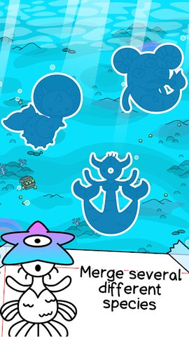 Screenshot 3: Mermaid Evolution: Merge Game