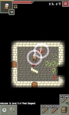 Captura 3: Nueva aventura en Pixel Dungeon