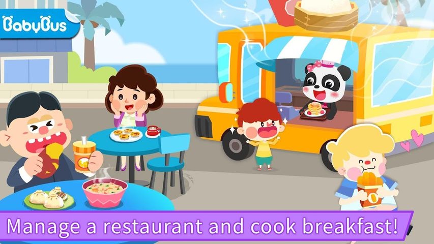 Screenshot 11: Baby Panda's Breakfast Cooking