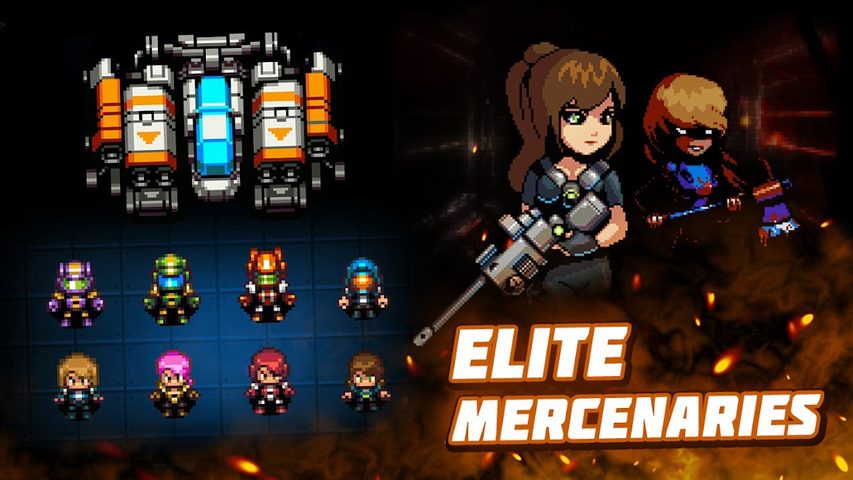 Screenshot 3: Dead Shell－Pixel Roguelike RPG