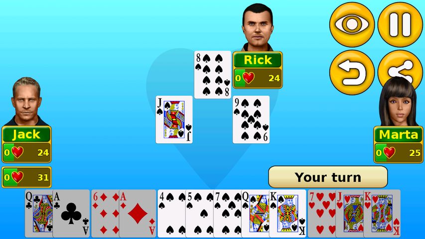 Screenshot 6: Hearts