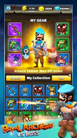 Screenshot 1: Royal Archero VS BOSS