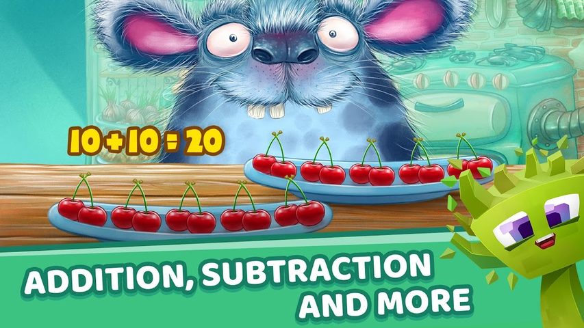 Скриншот 2: Matific Galaxy - Математические игры для первоклассников