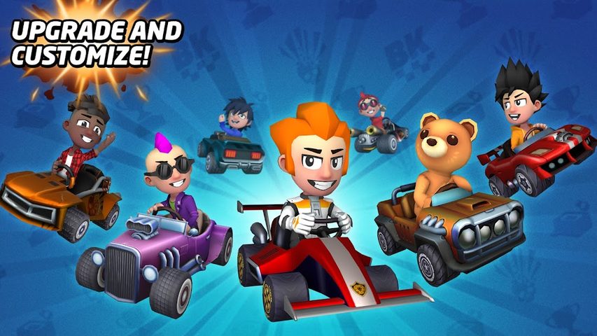 Скриншот 3: Многопользовательская гоночная игра на картах