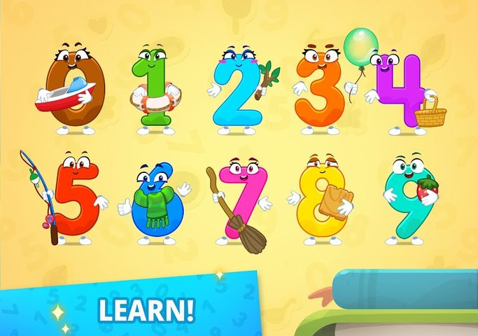 Captura 11: Numbers for kids - learn to count 123 games!