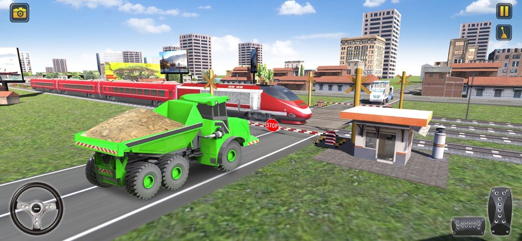 Captura 2: Simulador de Excavadora de Construcción