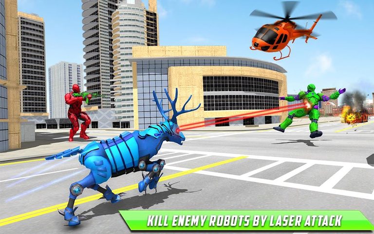 Screenshot 12: Deer Robot Car Game-Robot Game
