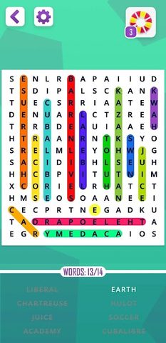 Captura 4: Evolución de la búsqueda de palabras
