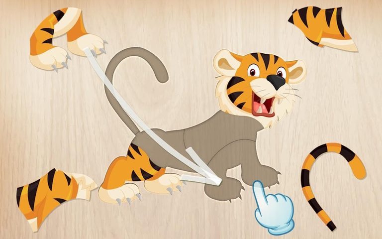 Screenshot 24: Animals Puzzle for Kids 🦁🐰🐬🐮🐶🐵