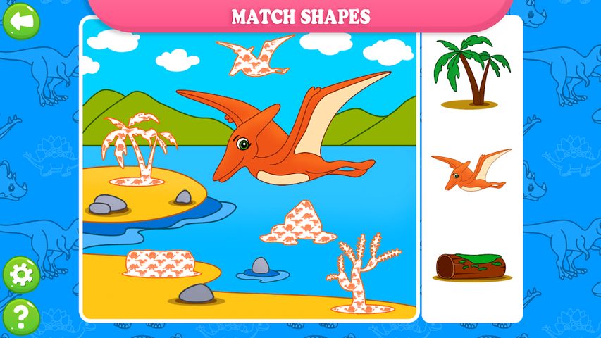 Captura 5: Divertidos Rompecabezas de Dinosaurios para Niños