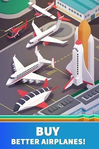 Captura 3: Simulador de negocios de aeropuerto
