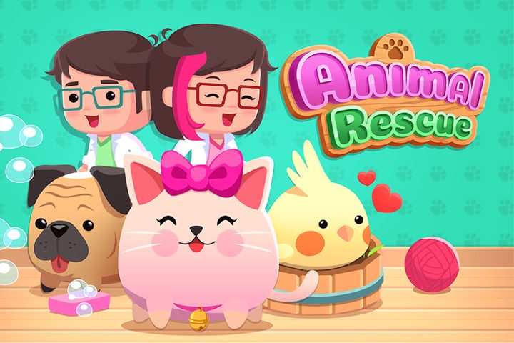 Screenshot 1: Animal Rescue: Pet Shop Story