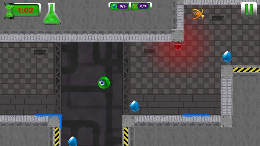 Captura 3: Plataforma de acción con velocidad de pasada